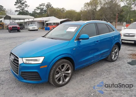 2016 Audi Q3 2.0T Premium Plus from USA, damaged, VIN WA1FFCFS6GR012625